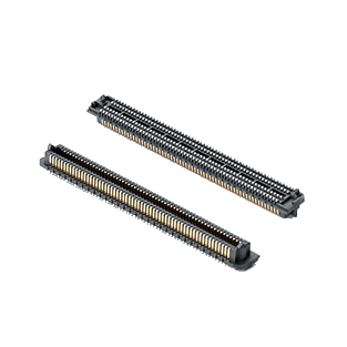 HB10X系列0.635mm間距高速連接器 可堆疊 BGA技術